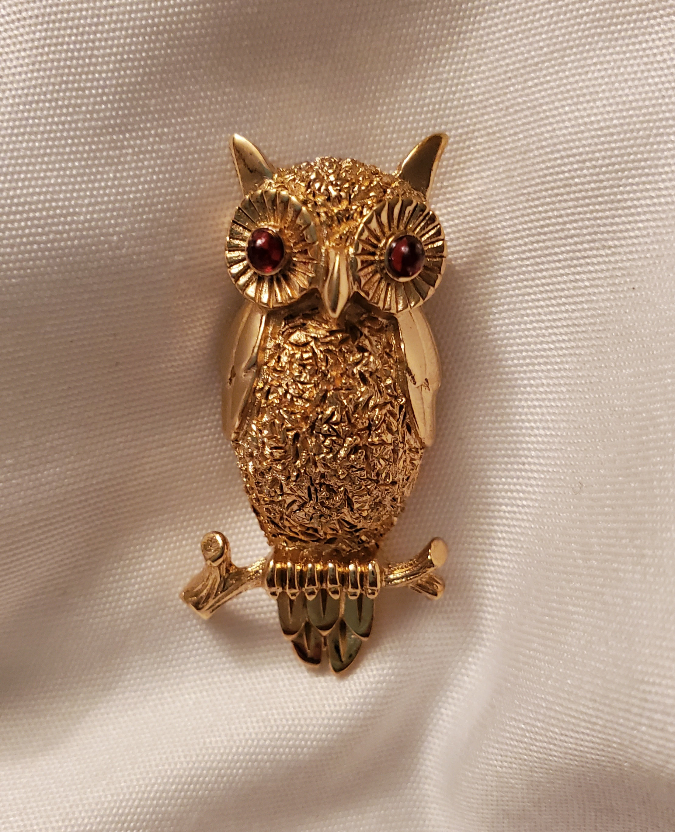 Vintage Owl Brooche